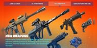 Meta weapons in Fortnite Chapter 3 Season 2 (Image via Epic Games)